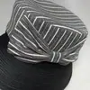 Venta Directa de Fábrica sombrero para mujer 21 nuevo estilo primavera y verano lindo lazo a rayas sombrero para el sol 21SS-T014