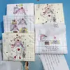 Toalla de papel impresa con diseño de gato y perro, paquete pequeño portátil de pañuelos faciales, papel higiénico, servilletas coloridas