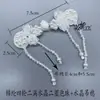 Botões Cheongsam Retrô Personalizados de Cristal e Pérola com Pingentes e Contas em um Estilo Chinês Moderno