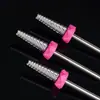 Broca de aço tungstênio para unha em pó padrão universal broca removedora de unha dente trapezoidal 4mm cabeça removedora de unha cinco em um para degrau