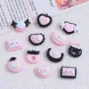 Mini Bolsa Doce Fria de Amor Desenho Animado Acessórios de Joia DIY Resina Cola Cremosa Pequenos Acessórios Material para Presilha de Cabelo