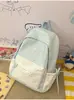 Mochila Escolar Xadrez Artística para Mulheres, Estilo Coreano Estilo Harajuku, Mochila de Campus para Alunos do Ensino Fundamental II e Médio, Mochila Fresca para Estudantes Universitários