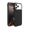 Padrão Magnético de Fibra de Carbono Kevlar Adequado para Capa de Celular iPhone 18 com Orifício Grande para Câmera e Sensação de Pele, Capa Protetora Apple 17