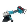 Amoladora angular eléctrica de iones de litio sin escobillas 180 de grado industrial de alta potencia para ranurar, cortar, pulir y amolado manual