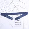 Cinturón perezoso de mezclilla sin costuras y sin perforaciones para jeans de mujer, elástico combinable, elástico decorativo, cinturón invisible, moda para mujer