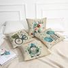 Conjunto de Fronhas de Almofada de Natal Combinadas Transfronteiriças Capas Decorativas para Almofadas de Sofá Amazon Suporta Personalização