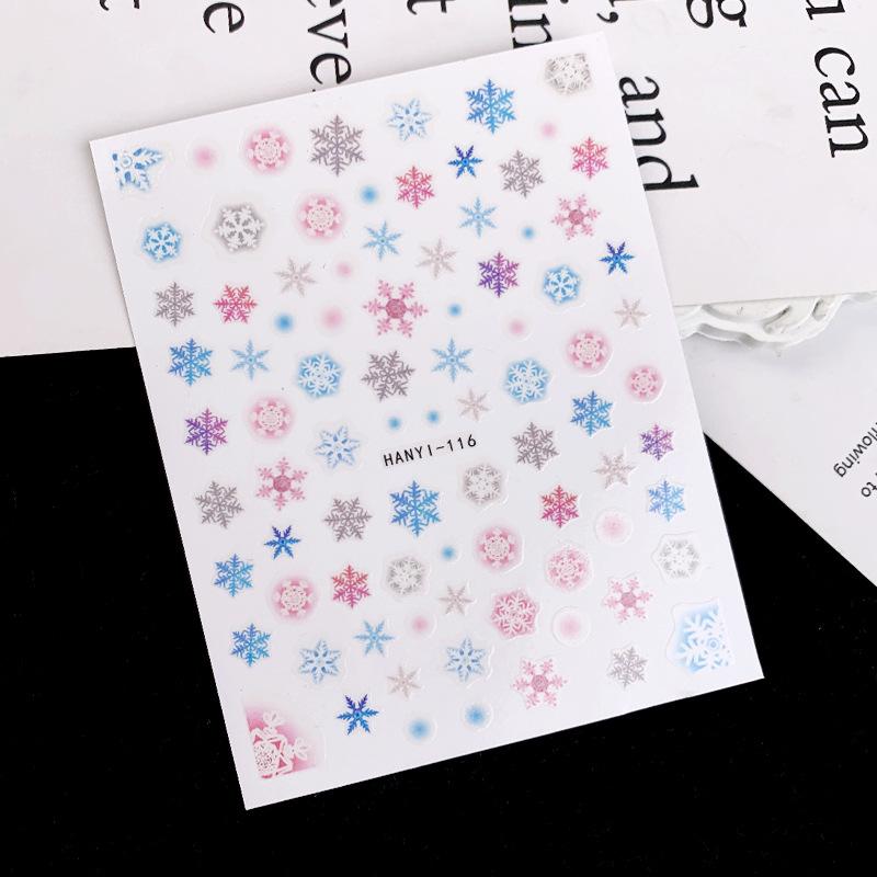 粉蓝雪花