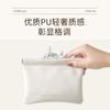 Bolsa de cosméticos portátil Shrapnel, bolsa impermeable de cuero sintético, mini bolsa digital sencilla, bolsa para guardar brochas de maquillaje, bolsa para auriculares