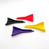 Atacado spot coletor de fumaça de plástico com tubo em forma de cone para encher cigarros, conveniente para uso em fábrica, acessórios de funil pequeno