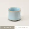 Taza de Té de Cerámica Dehua, Taza Maestra con Esmalte Craquelado Tianqing Ge Ware, Taza de Degustación de Té Personal, Taza Individual de Té Kung Fu, Taza Única