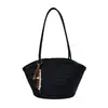 Bolso de Hombro para Mujer Estilo Nuevo, Gama Alta, Moderno, Versátil, Bolso de Axila para Viajes Diarios, Gran Capacidad, Bolso Tejido Casual para Mujer, Transfronterizo