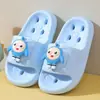 Pantuflas de Verano Antideslizantes Huecas de Secado Rápido de Dibujos Animados de Eva para Niños, para Uso en el Baño de Niñas