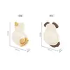 Almohadillas Anticolisión para Mascotas Lindas Personalizadas, Pegatinas de Goma Suave para Puertas, Gadgets Anticolisión, Pegatinas de Pared para Puerta de Refrigerador, Almohadillas Amortiguadoras de Pingüino y Panda