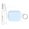Adecuado para Funda Protectora Airpodspro3, Funda Transparente de Hielo de Doble Capa para Auriculares Apple, Funda Protectora Airpods4/5