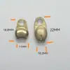 Fábrica de Foshan em estoque fornece gancho de cadarço de cobre puro fivela ferragem superior para botas de montaria fivela para sapato de escalada ao ar livre atacado