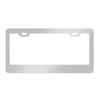Marco Brillante para Placa de Matrícula Acrílico con Pedrería Imitación Diamante Accesorios para Coche Soporte Mate para Placa de Matrícula Accesorios para Coche con Cubierta para Tornillo