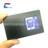 Cartão de metal em aço inoxidável NFC para fazer cartões com chip NTAG 215 cartão de visita eletrônico inteligente cartão de visita de metal NFC