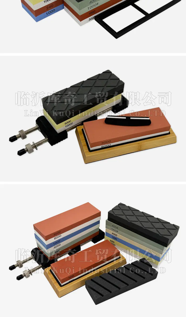 白刚玉双面磨刀石，精磨油石，细磨sharpening stone，家用厨房户外油石磨刀石，180X60X30MM,120#240#400#600#800#1000#1500#2000#3000#4000#5000#6000#7000#8000#9000#10000#,20000#硅胶底座，硅胶垫，刀夹定位器 防滑垫，竹木底座，修正石，黑色带槽槽石，荡刀布，荡刀板，定向器，定角磨刀器 蜡块 防割手套 不锈钢底座 磨刀器，磨刀石套装，跨境外面油石，亚马逊油石，超精油石。精磨抛光，批发 地摊货源 跑江湖 多功能 包邮 手动  定做 菜刀 大号 小号 开刃 磨刀神器 定角磨刀器 迷你条 磨石油石 砥石 磨刀石油石 商用 抛光油石 磨刀架 超细 粗磨 细磨 磨操刀剪刀 开刃 家用厨房户外油石 磨刀石塑料底座 白刚玉WA 氧化铁红 绿碳化硅GC 黑碳化硅C 铬钢玉PA 碳化硼 磨刀器 套装 单面 精磨粗磨细磨跨境外贸，精磨油石，粗磨，细磨，跑江湖 摆地摊 菜刀剪刀屠宰刀 大号小号油石 魔石 陶瓷免烧油石 批发工厂定制 厂家磨刀神器 定角 地摊货源 跑江湖 磨刀工具 磨刀石天然 磨刀架 迷你 陶瓷磨刀棒 商用磨刀石 knife 手持磨刀 磨刀石日本 磨刀石底座 砥石 粗磨 细磨 精磨 单面 迷你 金钢砂磨刀石 金刚沙磨石 180X60X15MM 180X60X30MM 红蓝白绿黄 精磨油石 细磨sharpening stone 家用厨房户外油石磨刀石 knife sharpener 浇筑磨刀石 镜面抛光 金刚石 200*70*30 210*70*20 210*75*25 Sharpending stone 单面油石 whetstone Blue/brown/green/yellow/white, etc(Customzied)
Knife/Scissors Polishing White Corundum white fused alumina