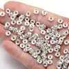 Accesorios para Joyería DIY Anillo de Taladro de Color Pulsera de Cuentas con Pedrería Anillo Espaciador de Diamantes Rueda Anillo 6mmV109