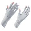 Luvas de Proteção Solar de Verão para Mulheres, Anti-UV, Finas, Antiderrapantes, Seda de Gelo, Estendidas, Tela Sensível ao Toque, Respiráveis, para Dirigir e Pedalar D338