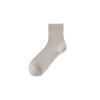 Calcetines Zhuji para hombre de seda de morera hasta media pantorrilla sin costuras de color puro casuales de negocios calcetines primavera y verano ligeros y transpirables hasta media pantorrilla