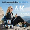 Cámara Portátil de Alta Definición 4K de Nuevo Producto Transfronterizo Doble Lente Wifi Cámara Portátil en el Cuerpo Cámara Deportiva DV Cámara para Exteriores en Stock