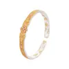 Pulseira em Prata de Lei S9999 Trevo de Quatro Folhas Feminina Wanwan Pulseira de Prata Pura Nova Chinoiserie Acessórios Antigos Palácio Estilo Presente