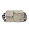 Bolso Cruzado Multibolsillos para Mujer 2026 Nuevo Estilo Bolso de Lona para Viaje Diario Impermeable de un Solo Hombro Ligero Versátil Bolso Cuadrado Pequeño