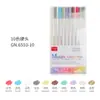Guangna 30 colores Marcador 6510 Bolígrafo Metálico Álbum de Fotos DIY Pintura a Mano Graffiti Marcador Base Agua Bolígrafo Metálico para Transfronterizo