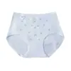Ropa Interior de Algodón Antibacteriana de Cintura Alta 10A para Mujer, Calzones Estampados Sin Costuras Transpirables, Talla Grande, Ropa Interior Cómoda y Amigable con la Piel al por Mayor
