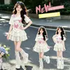 Conjunto de Verano para Niñas 2026 Camiseta de un Hombro para Niños Falda de Pastel Conjunto de Dos Piezas Ropa Infantil Huzhou Zhili Dropshipping
