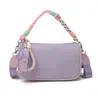 Bolso cruzado ligero para mujer 2026 verano nuevo casual versátil escuela y trabajo bolso almohada nylon correa de hombro ancha bolso de hombro