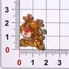 Nueva Serie Navideña de Purpurina Fina Accesorios de Resina para Bricolaje Ligas para el Cabello Pinzas para el Cabello Adornos Pinzas para el Cabello de Pegamento de Crema Fundas para Teléfono Llaves