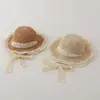 Sombrero de Paja para Niños Sombrero de Bebé para Mujer Sombrero para el Sol para Padres e Hijos Sombrero de Playa Princesa Protección Solar de Primavera y Verano Sombrero para el Sol para Bebé de Niña