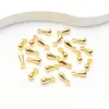 Colgante de lágrima relleno de oro de 14 quilates que conserva el color Accesorios para joyería DIY Cadena de cola de lágrima para pulsera Colgante