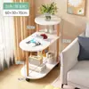 Prateleira de Armazenamento de Mesa de Cabeceira, Pequeno Armário de Madeira Maciça para Apartamentos de Aluguel, Uso Doméstico Moderno Minimalista, Armário de Mesa de Cabeceira Ultra-Estreito Simples para Quarto