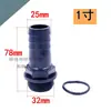 Salida de Agua de Plástico Engrosada con Rosca Exterior, de 4 Pulgadas, 3 Pulgadas, 1.5 Pulgadas, Conector de Manguera de 8 Puntas, Adaptador de Bomba de Agua, Reducción Grande a Pequeña