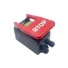 Botón de Paro de Emergencia KJD17B/YH02-A Warrior Europeo/Estadounidense/Británico con Línea y Cubierta Interruptor Electromagnético ZCD