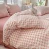 Juego de Ropa de Cama de Tres Piezas Regalo Algodón con Aloe Vera Sábana Funda de Edredón Juego de Cuatro Piezas Fabricante Venta al por Mayor Azul Tiffany