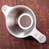 Fábrica por atacado aço inoxidável binaural chá dreno espessado duckbill chá filtro 304 gaze chá cerimônia filtro suporte atacado