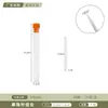 Agujas para ensartar cuentas, agujas de ojo grande, envasadas en tubo 25/pieza, accesorios para ensartar collares y pulseras, materiales para joyería DIY