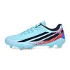 Nuevos zapatos de fútbol transpirables de corte bajo para estudiantes jóvenes, adecuados para partidos y entrenamientos en césped, antideslizantes y resistentes al desgaste, venta al por mayor