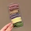 Diademas de Colores para el Cabello de Niñas, Bandas para el Cabello de Bebé, Alta Elasticidad, Cuerdas para el Cabello que No Dañan, Bandas para el Cabello de Niñas para Coletas Altas