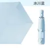 Paraguas automático ultraligero de 6 varillas plegable de tres secciones con protección solar y sombrilla de goma negra para mujer, paraguas de bolsillo portátil tipo lápiz, fabricantes en stock, estampado