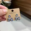 Luxo Leve e Sensação de Alta Qualidade, Brincos de Pérola em Formato de Coração para Mulheres, Design de Nicho Outono e Inverno, Brincos Circulares Versáteis, Brincos Elegantes