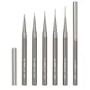Conjunto de Canetas Metálicas Cinza Chumbo para Manicure Barra de Metal Puxar Linha Varredura Pintado Fototerapia Construção Ferramenta de Caneta para Francesinha