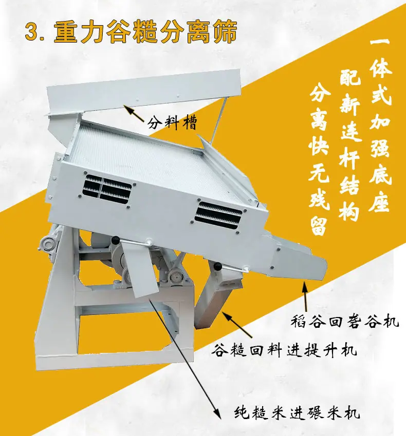 出口砻碾组合米机