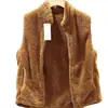 Chaleco de forro polar coral para hombre, muy eficaz para el calor, adecuado para otoño e invierno, estilo casual, cuello alto, color liso, chaleco deportivo, chaleco de forro polar
