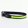 Collar Luminoso para Mascotas de Cuero LED Collar Reflectante para Perro Collar para Perro con Carga USB Collar de Luz Nocturna Anti-Pérdida para Perro Mascota