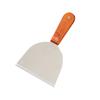 Atacado de fábrica espátula para bolo aço inoxidável japonês cabo de madeira suporte de bolo espátula para pizza panqueca teppanyaki espátula pequena